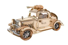 Lasercut Holzbausatz Standmodell Auto Vintage Car - 164 Teile