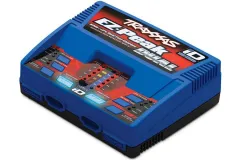 Traxxas Ladegerät EZ-Peak Dual Schnell-Lader 100Watt bis 8A (4A je Ausgang), NiMH und LiPo 2-3S Traxxas mit iD-Akkuerkennung