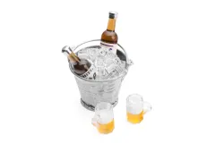 RC Crawler Scalezubehör 1/10 Eimer mit Eis, Bierflaschen und Gläsern