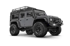 Traxxas TRX-4M LR Defender 4x4 silber 1/18 Crawler RTR Brushed mit Akku und USB Lader