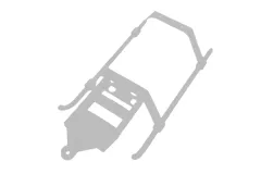 Tuning Landegestell mit Akkuhalterung in Weiß für XK Innovations K110 und K110S