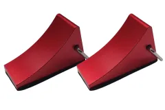 RC Crawler Scalezubehör 1/10 Reifenstopper aus Aluminium in rot 2Stück