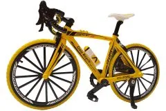 RC Crawler Scalezubehör 1/10 Rennfahrrad in gelb