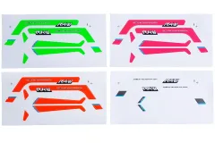 SAB Goblin Sticker Set weiß, orange, pink und grün für RAW 500