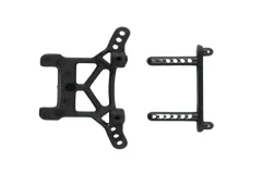 MODSTER Ersatzteile für RC Auto Rookie Dämpferbrücke mit Karosseriehalter vorne