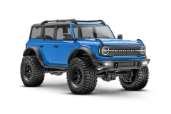 Traxxas TRX-4M Ford Bronco 4x4 blau 1/18 Crawler RTR Brushed, mit Akku und USB Lader