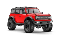 Traxxas TRX-4M Ford Bronco 4x4 rot 1/18 Crawler RTR Brushed, mit Akku und USB Lader