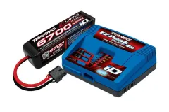 Traxxas Ladegerät SET mit EZ-Peak Plus 4S Schnell-Lader 8A und Akku LiPo 6700mAh 4S 25C