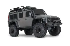 Traxxas TRX-4 Landrover Defender silber 1/10 Crawler RTR Brushed, ohne Akku und ohne Lader
