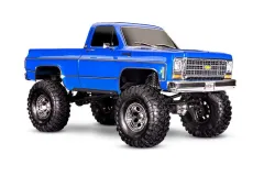 Traxxas TRX-4 Chevy K10 High-Trail blau 1/10 Crawler RTR Brushed, ohne Akku und ohne Lader