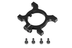 OMPHobby Ersatzteile Heckrohrhalterung Hinten aus Aluminium schwarz für M4 Max