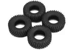 RC Crawler Scalezubehör 1/18 4x Reifen 55x23mm für TRX-4M
