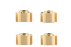 RC Crawler Zubehör 1/10 Messing Felgenverbreiterungsadapter / Gewicht 9mm mit Sechskantnabe für 1,9Zoll und 2,2Zoll Felgen 4Stück