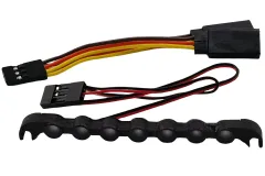 rcTURN LED Dachlichtleiste 73mm mit 7 LED´s für TRX-4M Defender