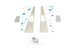 GPM Edelstahl Schutzblech mit Lufteinlass für Radkasten vorn für Traxxas TRX4 Defender