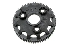 Traxxas Ersatzteile Hauptzahnrad 76Z (für Slipper Kompatibel mit 48DP) für Stampede, Slash, Rustler, Bigfoot und Bandit 1/10