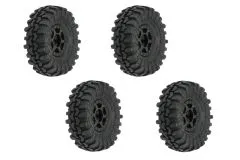 Pro-Line Tuning Interco Super Swamper Holcomb Reifen auf 1,0 Felge in schwarz 4Stück für Crawler 1/24