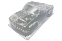 HSP 1983 Japan Pick-up #2 313mm mit Dekor und Scheibenabdeckung Crawler Karosserie ähnlich 1983 Toyota Hilux