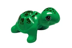 Klemmbausteine Tier Schildkröte dunkelgrün