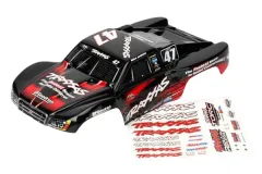 Traxxas Tuning Karosserie Mike Jenkins #47 mit Aufkleber für Slash 1/16