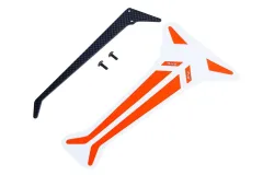 SAB Goblin CFK Seitenleitwerk mit Sticker für RAW 420 Competition