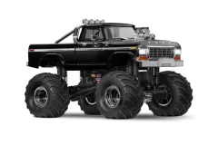 Traxxas TRX-4MT Ford F150 4x4 in schwarz 1/18 Monster-Truck RTR Brushed, mit Akku und USB Lader