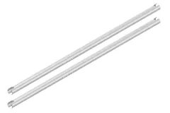 Rakonheli Heckrohr CNC Aluminium silber für Blade InFusion 120