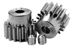 Tamiya RC Ersatzteile für TT02 und MF01X Motorritzel-Set aus Aluminium 16Zähne und 17Zähne M0,6 für original Hauptzahnrad und für Highspeed Hauptzahnrad 70Zähne 300051215 in Verbindung mit 300054500