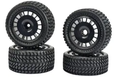 Tamiya RC Tuning für DT03 All Terrain Räder 2WD 4Stück