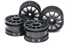 Tamiya RC Ersatzteile Felgen für MF01X mit 11-Speichen in schwarz 4Stück