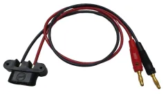 SAB Goblin Ladekabel mit 4mm Bananenstecker 50cm für RAW 420 Competition und RAW 500