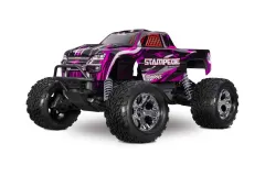 Traxxas Stampede 1/10 2WD Monster-Truck in pink RTR Brushless HD