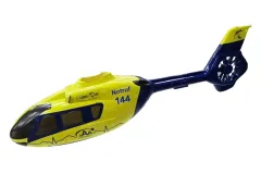 Amewi Rumpf Set in gelb/blau für Alpine Air Ambulanz EC-135