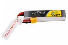Tattu Akku 550mAh 7,4V/7,6V HV 2S1P 95C Long-Pack mit XT30