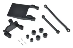 FuriTek Ersatzteile Link-Befestigung und Radmitnehmer Sechskant aus Kunststoff für FX118 Fury Wagon, CR-18P Rushmore und T-Hunter