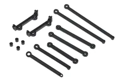 FuriTek Ersatzteile Link-Aufhängung Set aus Kunststoff für FX118 Fury Wagon, CR-18P Rushmore und T-Hunter