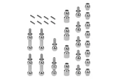 FuriTek Ersatzteile Kugelkopf Set für FX118 Fury Wagon, CR-18P Rushmore und T-Hunter