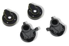 FuriTek Tuningteile Portal-Radträger aus Messing für FX118 Fury Wagon, CR-18P Rushmore und T-Hunter