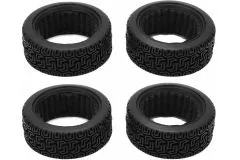 Tuningteile Reifen 70mm 4Stück für Tamiya TT02