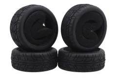 Tuningteile Reifen 65mm 4Stück für Tamiya TT02