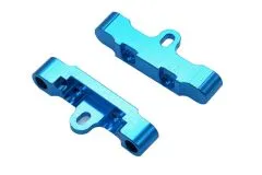 Tuningteile Aluminium Querlenker Befestigung unten in blau für Tamiya TT02