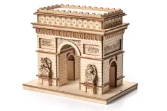 Lasercut Holzbausatz made in EU Architekturmodell Triumphbogen - 164 Teile