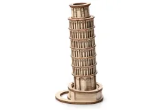 Lasercut Holzbausatz made in EU Architekturmodell Der schiefe Turm von Pisa - 183 Teile