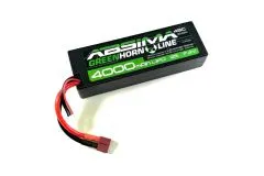 Absima LiPo Akku Greenhorn Vol.2 Stick Pack 2S 7,4V 45C 4000mAh im Hardcase mit T-Stecker