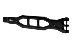 MBW RC CAR Tuningteile für TRX4 1/10 Akkuhalterung aus Aluminium in schwarz eloxiert