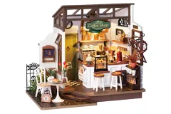 Lasercut Holzbausatz Standmodell No.17 Coffee Shop 183 Teile