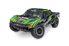 Traxxas Slash 1/10 2WD Short-Course-Truck grün RTR BL-2S Brushless, HD, ohne Akku und ohne Lader mit Clipless