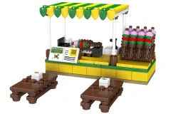 MouldKing Klemmbausteine Döner-Stand - 243 Teile