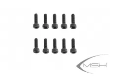 MSH Zylinderkopfschrauben M2x6 10Stück