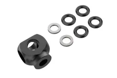 XLPower Ersatzteile Heckrotor-Zentralstück mit Dämpfern für XLPower 700, Specter V2